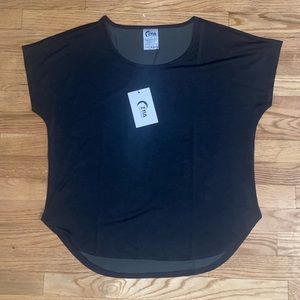 Black Pilé T, size XLarge, NWTB